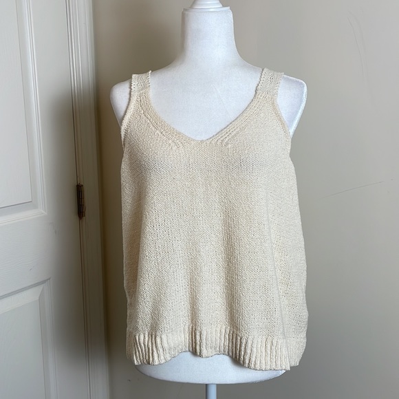 NWT: Madewell Crochet-Strap Sweater Tank - Picture 5 of 7